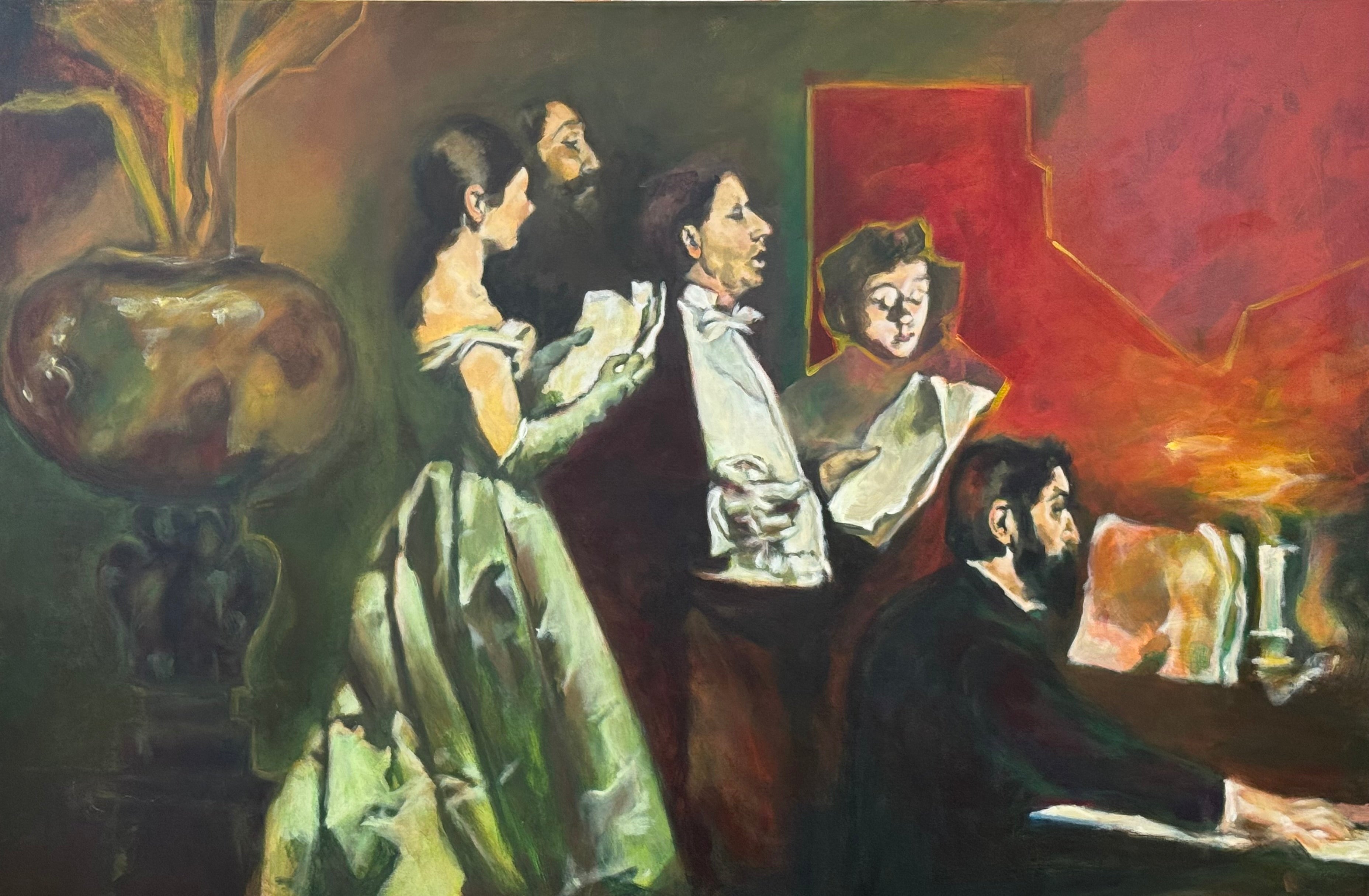 The Amateur Choir 180x100 cm